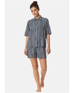 Пижама SELECTED PREMIUM, темно-синий Schiesser