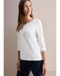 Рубашка с длинными рукавами, белый Cecil