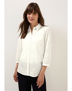 Блуза MIT LOCHSTICKEREI, кремовый Cecil