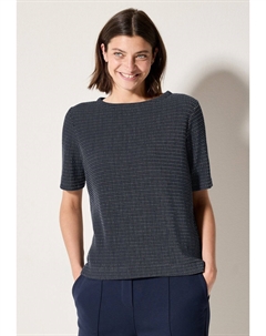 Футболка с принтом, темно-синий Cecil