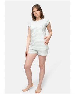 Верх пижамы ANTEIL, светло-голубой Loud + proud