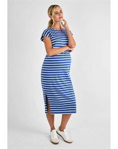 Платье из джерси MATERNITY FIT, синий Jojo maman bébé