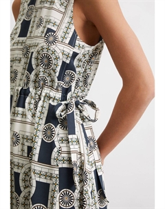 Платье макси PRINT, темно-синий Marc o'polo
