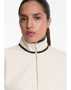 Куртка-бомбер NEOPRENE-EFFECT, цвет Stone Oysho