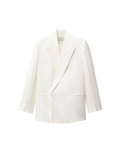 Короткое пальто MISSORI, кремовый Mango