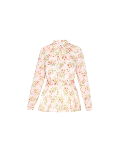 Блузка на пуговицах, кремовый Usha