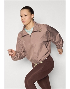 Куртка для бега NAGINO SHORT JACKET - Windbreaker, серо-коричневый Asics