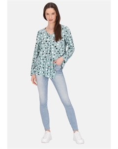 Блуза, зеленый Usha