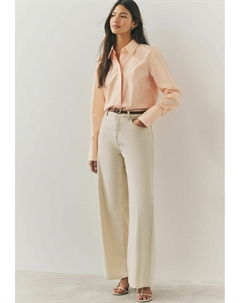 Блузка на пуговицах COLLARED LONG SLEEVE, оранжевый Next