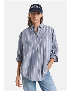 Блузка на пуговицах CLASSIC OXFORD, темно-синий Gant