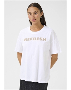 Футболка с принтом KALUNDA, белый Kaffe