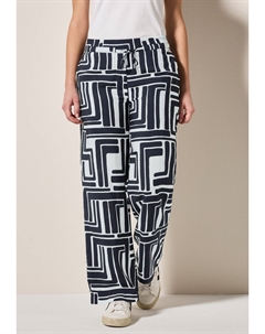 Брюки GEMUSTERTE STRUKTUR, темно-синий Cecil