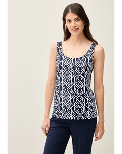 Топ MIT SMOK-DETAILS, цвет Blau Cecil