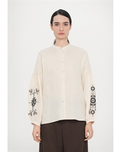 Рубашка ILEX, слоновая кость Weekend max mara