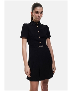 Платье-рубашка MINI POLO COLLAR, черный Koton