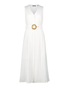 Платье-рубашка MIDI MIT GÜRTEL, белый Zero