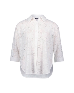 Блузка на пуговицах, белый Zero