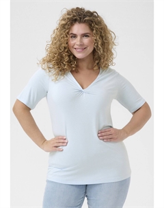 Базовая футболка KCWINNI, светло-голубой Kaffe curve