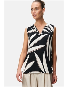 Блуза MIT V-AUSSCHNITT - Top, черный Zero