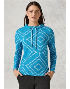 Рубашка с длинными рукавами JAQUARD, цвет Blau Cecil