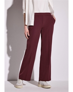 Брюки STRAIGHT, темно-красный Cecil