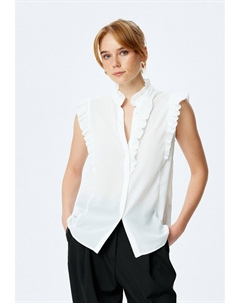 Блузка на пуговицах, кремовый Koton