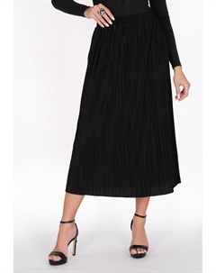 Юбка А-силуэта Pleated skirt, черный Faina