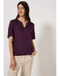 Блуза SPLIT NECK, розовый Cecil