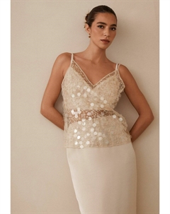 Топ REGULAR FIT, бежевый Next