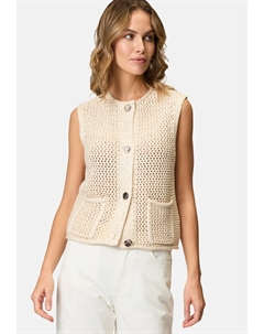 Жилет GLITZEREFFEKT, бежевый Zero