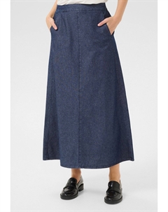 Юбка-колокол KAALICE LONG SKIRT, A-SHAPE, синий Kaffe
