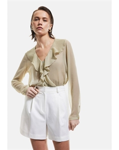 Блуза RUFFLE, светло-зеленый Koton