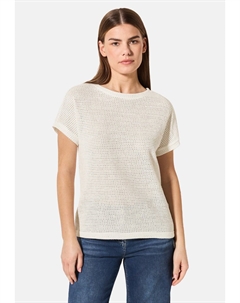 Базовая футболка, кремовый Cecil