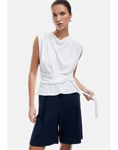 Топ COWL NECK SLEEVELESS - Blouse, кремовый Koton