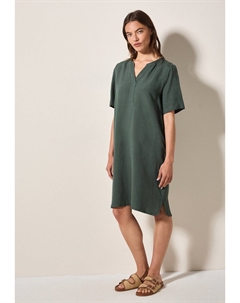 Повседневное платье SPLIT NECK, хаки Cecil