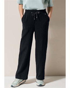 Брюки WIDE LEG, черный Cecil