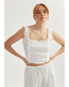 Топ, кремовый Koton