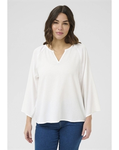 Футболка с длинным рукавом Camicetta, слоновая кость Kaffe