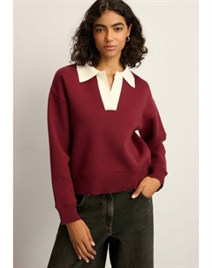 Свитер SOFT TOUCH COSY COLLARED REGULAR FIT, красный Next