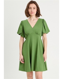 Повседневное платье KURZE ÄRMEL, зеленый Cache cache