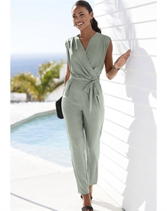 Комбинезон, светло-зеленый Lascana