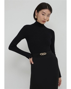 Топ с длинными рукавами, черный Calliope