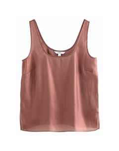 Блуза GLOSSY SCOOP NECK - Top, розовый Next