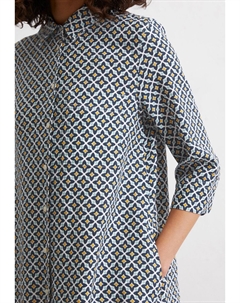 Платье-рубашка, темно-синий Marc o'polo