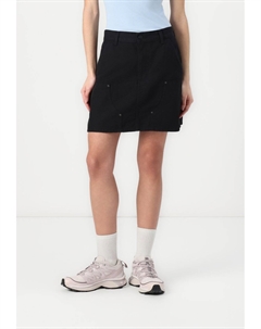 Мини-юбка MAEVE DOUBLE KNEE SKIRT, цвет Black Stone Washed Carhartt wip