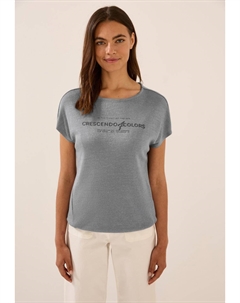 Футболка с принтом, серый Cecil