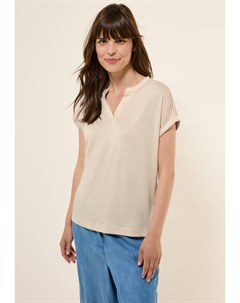 Базовая футболка, бежевый Cecil