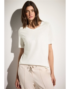 Базовая футболка, кремовый Cecil