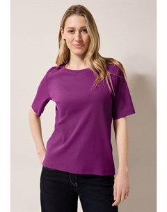 Базовая футболка, розовый Cecil