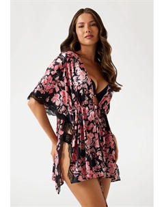 Ночная рубашка LOUISE BEDRUCKTER, черный Guess